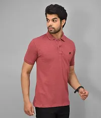 BENAVJI Men's 100% Cotton Regular Polo T-Shirt-thumb4