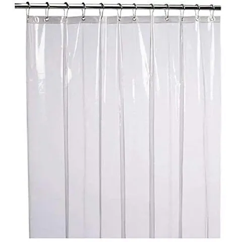 BENAVJI PVC Transparent 0.30 mm AC Door Curtain Pack of 1 (4.5ft X 7ft, 3)