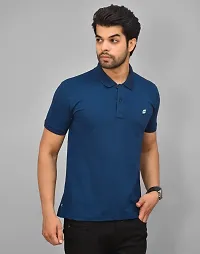 BENAVJI Men's 100% Cotton Regular Polo T-Shirt-thumb4