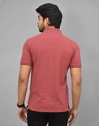 BENAVJI Men's 100% Cotton Regular Polo T-Shirt-thumb3