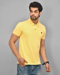 BENAVJI Men's 100% Cotton Regular Polo T-Shirt-thumb4