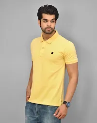 BENAVJI Men's 100% Cotton Regular Polo T-Shirt-thumb1