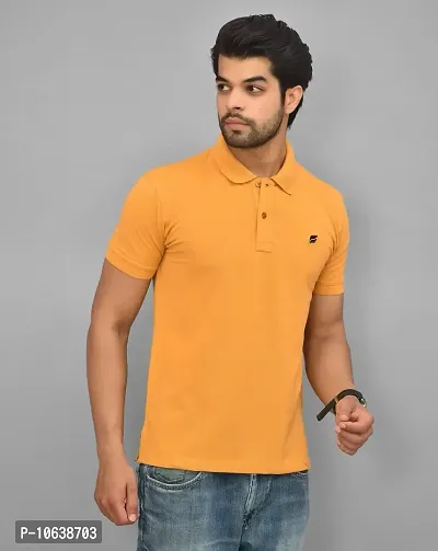 BENAVJI Men's 100% Cotton Regular Polo T-Shirt-thumb5