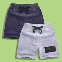 Stylish Regular Fit Cotton Shorts for Boys Pack of 6-thumb2