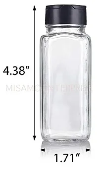 Oil Dispenser 500 Ml Bottle Set Of 2 Spice Jar Set Of 2 Spatula And Oil Brush Transparent Pack Of 6 Glass-thumb2