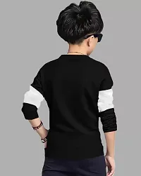 Cute N Tight Kids Boys Long Sleeve and Round Neck Top  Bottom Set Look Stylish and Attractive and Comfy For Any Casual and Festive Purpose-thumb1