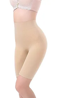 Women Cotton Lycra Tummy Control 4-In-1 Blended High Waist Tummy  Thigh Shapewear Pack Of 2-thumb3