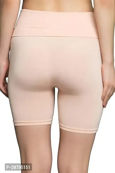 Classic Womens Cotton Lycra Tummy Control 4-in-1 Blended High Waist Tummy and Thigh Shapewear-thumb3