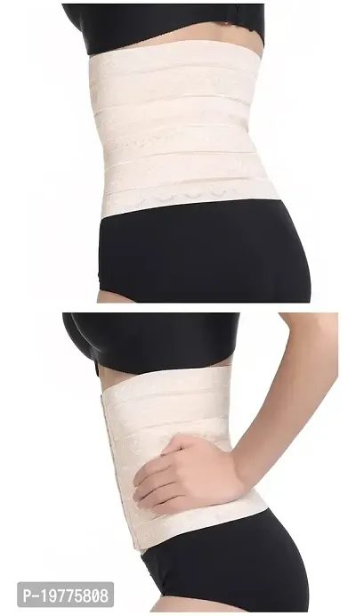 Womens Nylon Spandex Trimmer Tummy Slim Belt-thumb2