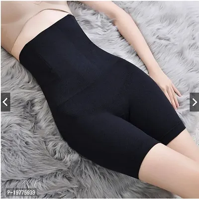 Women Cotton Lycra Tummy Control 4-in-1 Blended High Waist Tummy And Thigh Shapewear