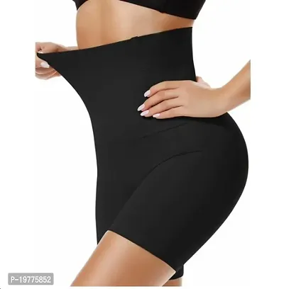 Women Cotton Lycra Tummy Control 4-in-1 Blended High Waist Tummy And Thigh Shapewear