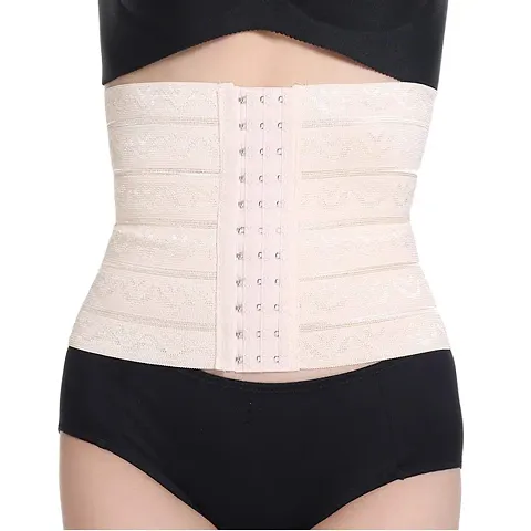 Women Nylon Spandex Trimmer Tummy Slim Belt