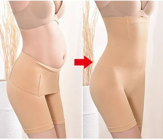 Stretchable High Rise Waist and Thigh Shaper Sculpted Brief / Shapewear / Tummy Tucker for Women