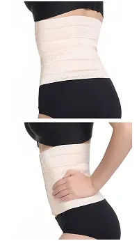 Women Nylon Spandex Trimmer Tummy Slim Belt-thumb1