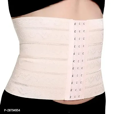 Classic Womens Nylon Spandex Trimmer Tummy Slim Belt-thumb0