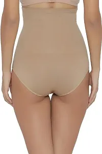 Classic Womens Cotton Lycra Tummy Control 4-in-1 Blended High Waist Tummy and Thigh Shapewear-thumb2