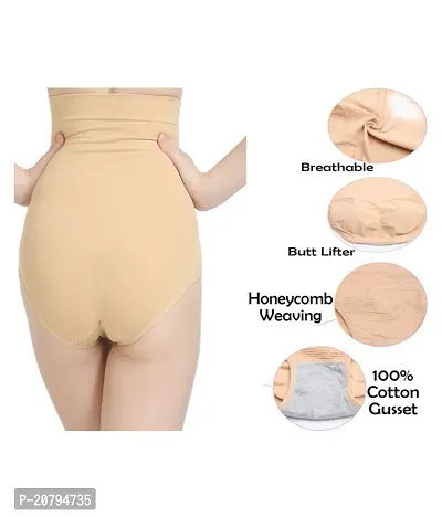 Classic Women Waist Trainer Shapewear High Waist Tummy Control Butt Lifter Panty Thigh Slimmer-thumb3