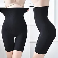 Classic Womens Cotton Lycra Tummy Control 4-in-1 Blended High Waist Tummy and Thigh Shapewear-thumb2