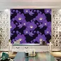 Floral And Botanical Multicolor Wallpaper 127 Cm X 40 Cm-thumb1