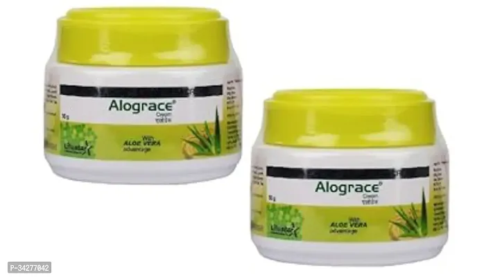 Man kind Alograce Cream with Aloe Vera - 50 gm, Pack Of 2-thumb0