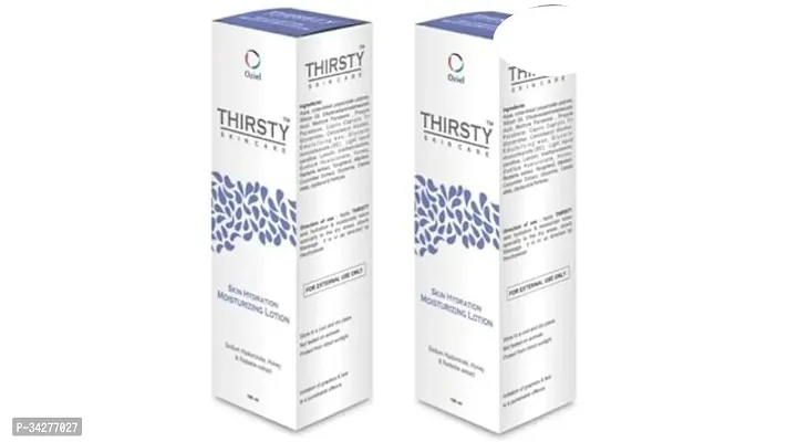 Thirsty Skin Care Moisturizing Lotion - 100 ml, Pack Of 2