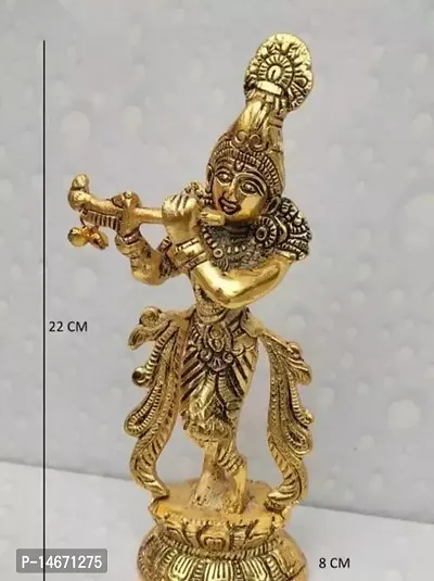 Classic Krishna Playing Flute Statue