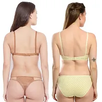 Fihana Bra Panty Set for Women | Lingerie Set for Women for Honeymoon | Undergarments for Women Bra Panty | Fancy Bra and Panty Set Sexy Set | Bra Panty Set Stylish | Women Innerwear Bra Combo Pack-thumb1