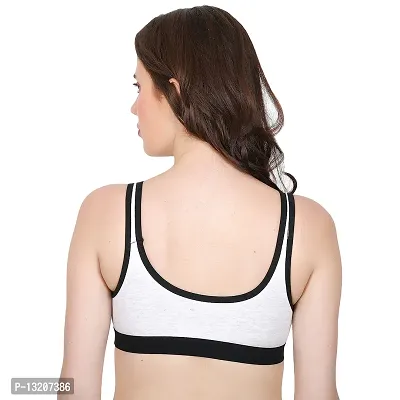 Fihana Cotton Non Padded Sports Bra Panty Set for Women|Lingerie Set(3005N)-thumb5