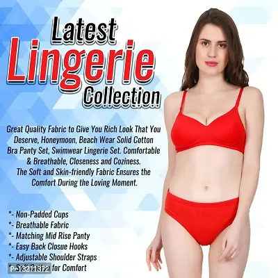 Buy Kliznil Cotton Bra Panty Set for Honeymoon+Bridal Set Lace Push up Bra  Panty Sexy Lingerie Set Swimwear Bikini Set Online In India At Discounted  Prices