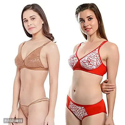 Fihana Bra Panty Set for Women | Lingerie Set for Women for Honeymoon | Undergarments for Women Bra Panty | Fancy Bra and Panty Set Sexy Set | Bra Panty Set Stylish | Women Innerwear Bra Combo Pack-thumb3