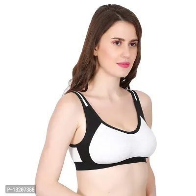 Fihana Cotton Non Padded Sports Bra Panty Set for Women|Lingerie Set(3005N)-thumb4