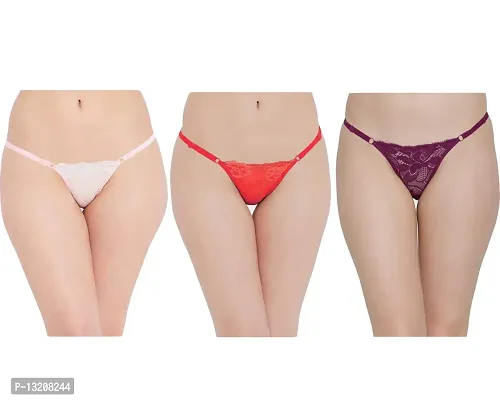 Fihana Cotton Thong Panty for Women|Lingerie Set-thumb0