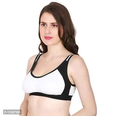 Fihana Cotton Non Padded Sports Bra Panty Set for Women|Lingerie Set(3005N)-thumb3