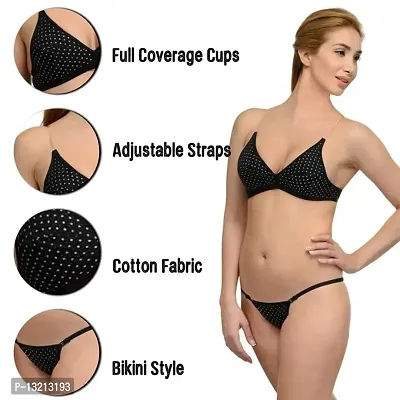 Buy Roli Poli, Bra Panty Set for Women, Sexy Lingerie Set for Women, Undergarments for Women Bra Panty, Innerwear for Women, Non Padded Bra  for Women