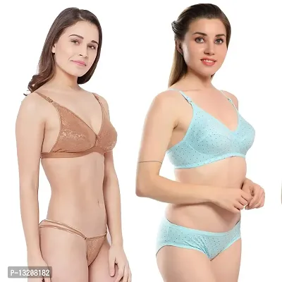 Fihana Bra Panty Set for Women | Lingerie Set for Women for Honeymoon | Undergarments for Women Bra Panty | Fancy Bra and Panty Set Sexy Set | Bra Panty Set Stylish | Women Innerwear Bra Combo Pack-thumb4