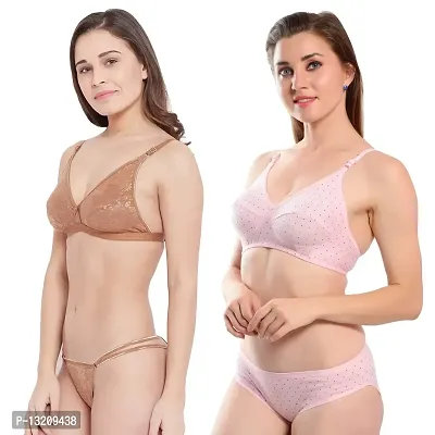 Fihana Bra Panty Set for Women | Lingerie Set for Women for Honeymoon | Undergarments for Women Bra Panty | Fancy Bra and Panty Set Sexy Set | Bra Panty Set Stylish | Women Innerwear Bra Combo Pack-thumb3