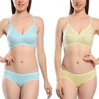 Fihana bra panty set for women | womens undergarments | bra panty set combo sexy and hot | women innerwear bra combo pack | lingerie set for women | womens undergarments combo pack-thumb1