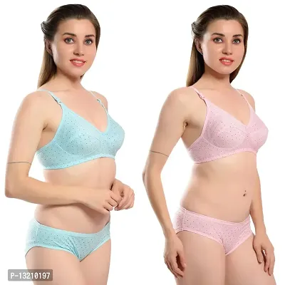 Fihana bra panty set for women | womens undergarments | bra panty set combo sexy and hot | women innerwear bra combo pack | lingerie set for women | womens undergarments combo pack-thumb2