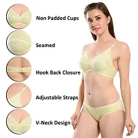 Fihana | Lingerie Set for Women for Honeymoon | Bra Panty Set for Women | Undergarments for Women Bra Panty | Fancy Bra and Panty Set Sexy Set | Bra Panty Set Stylish | Women Innerwear Bra Combo Pack-thumb3