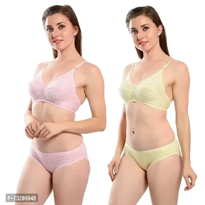 Fihana bra panty set for women | womens undergarments | bra panty set combo sexy and hot | women innerwear bra combo pack | lingerie set for women | womens undergarments combo pack-thumb3