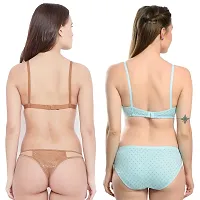 Fihana Bra Panty Set for Women | Lingerie Set for Women for Honeymoon | Undergarments for Women Bra Panty | Fancy Bra and Panty Set Sexy Set | Bra Panty Set Stylish | Women Innerwear Bra Combo Pack-thumb1