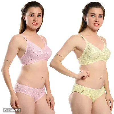 Fihana bra panty set for women | womens undergarments | bra panty set combo sexy and hot | women innerwear bra combo pack | lingerie set for women | womens undergarments combo pack-thumb2