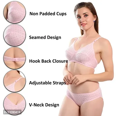 Fihana | Lingerie Set for Women for Honeymoon | Bra Panty Set for Women | Undergarments for Women Bra Panty | Fancy Bra and Panty Set Sexy Set | Bra Panty Set Stylish | Women Innerwear Bra Combo Pack-thumb3