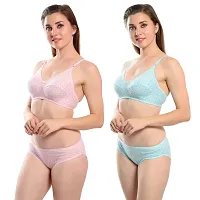 Fihana bra panty set for women | womens undergarments | bra panty set combo sexy and hot | women innerwear bra combo pack | lingerie set for women | womens undergarments combo pack-thumb2