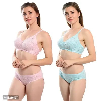 Fihana bra panty set for women | womens undergarments | bra panty set combo sexy and hot | women innerwear bra combo pack | lingerie set for women | womens undergarments combo pack-thumb3