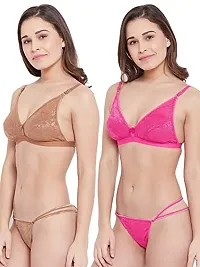 Fihana lingerie baby doll women | women lingerie for honeymoon | bra and panties set for women | lingerie set for girls fancy latest new | Combo set 2.-thumb3