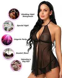 Fihana Babydoll Nighty Lingerie Dress for Women  Girls Small to 3XL-thumb4