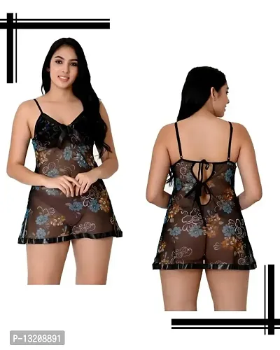 Fihana babydoll lingerie set for honeymoon Girl Women Nightwear Sleepwear Dress Small To 3XL-thumb5