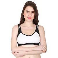 Fihana Cotton Non Padded Sports Bra Panty Set for Women|Lingerie Set(3005N)-thumb1