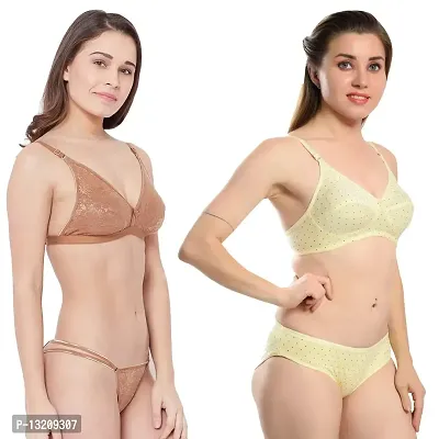 Fihana Bra Panty Set for Women | Lingerie Set for Women for Honeymoon | Undergarments for Women Bra Panty | Fancy Bra and Panty Set Sexy Set | Bra Panty Set Stylish | Women Innerwear Bra Combo Pack-thumb4